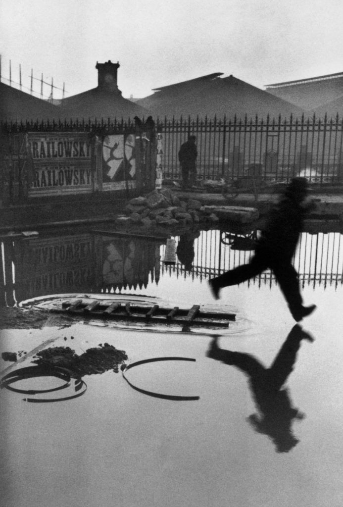 Man Jumping the Puddle 1930