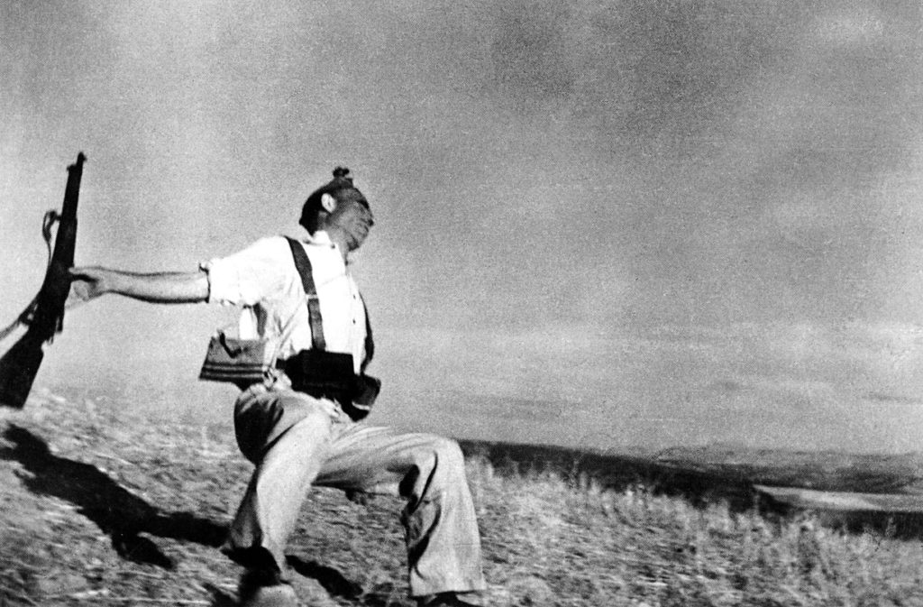 Morte di un Miliziano 1936 - Robert Capa